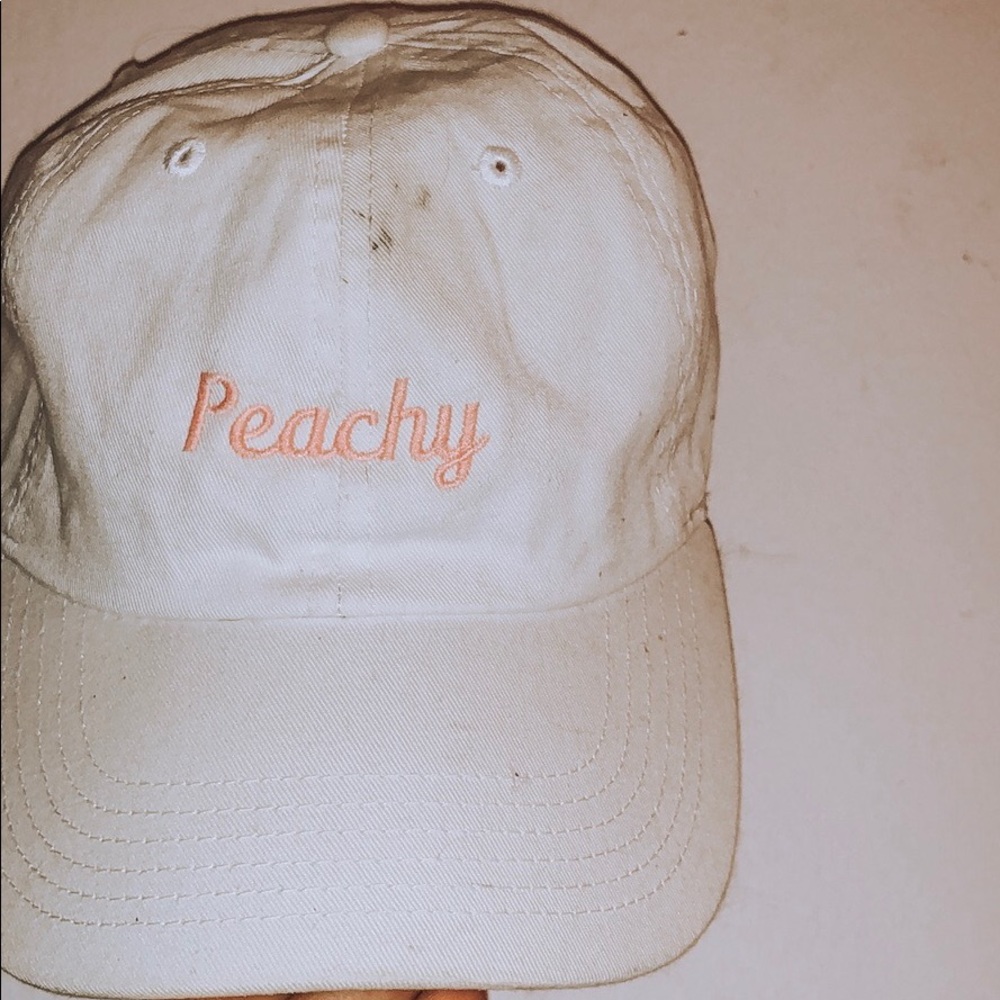 Brandy Melville “peachy” Baseball Cap